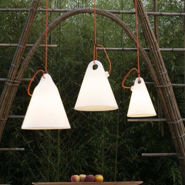Venkovní svítidla Martinelli Luce, Trilly, Bílá, Terasa, Plast, Design