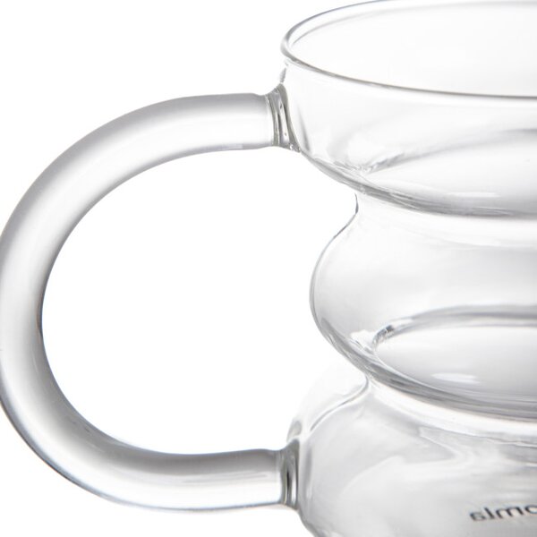 Hrnek BUBBLY průsvitný 888347 400 ml