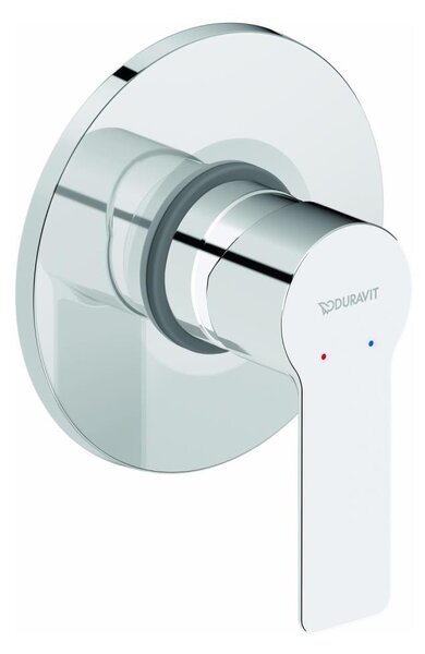 Duravit DC4210007010 - Sprchová baterie pro pod. instalaci D-CODE lesklý chrom