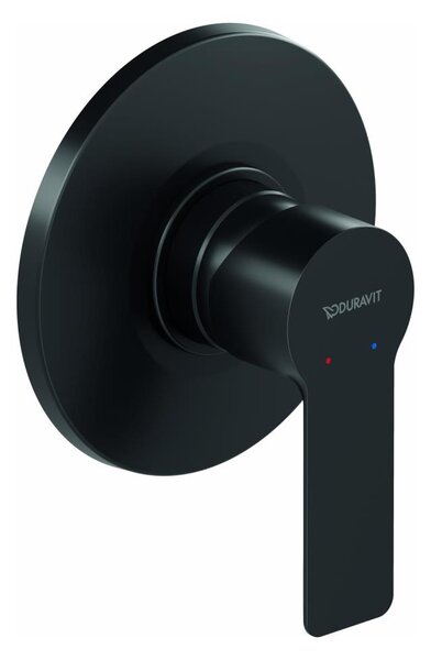 Duravit DC4210007046 - Sprchová baterie pro pod. instalaci D-CODE matná černá