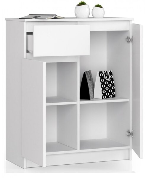 Komoda K80 2D1SZ bílá