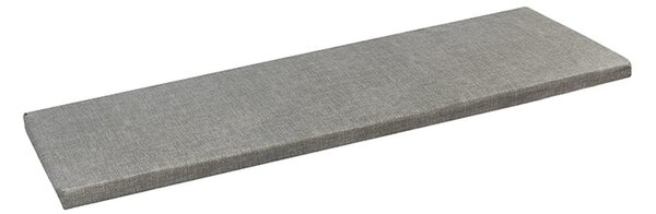 Sedák na lavici hladký Šedá 34/016 - 40x120 cm