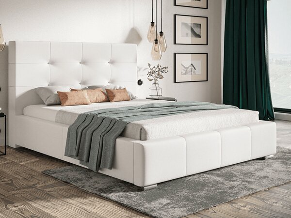 Prostorná čalouněná postel 180x200 cm Flavia Barva: Vlastní výběr - Cena na dotaz