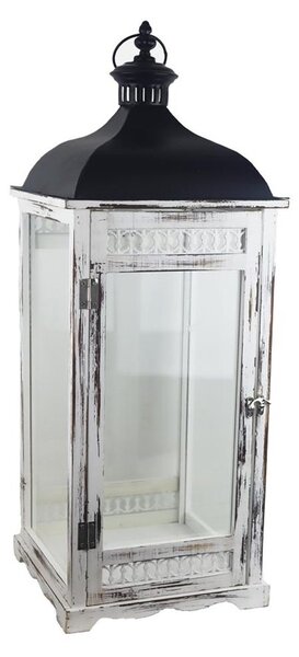 Dřevěná lucerna D6488/C - velká 76 cm