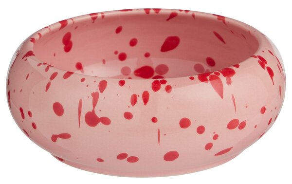 BOOGY SPLASH Miska 16 cm - červená/růžová