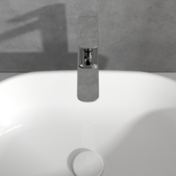 Villeroy & Boch TVW10410511061 - Umyv baterie + výpusť O.NOVO 29,5 cm lesk chrom