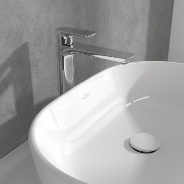 Villeroy & Boch TVW10410511061 - Umyv baterie + výpusť O.NOVO 29,5 cm lesk chrom