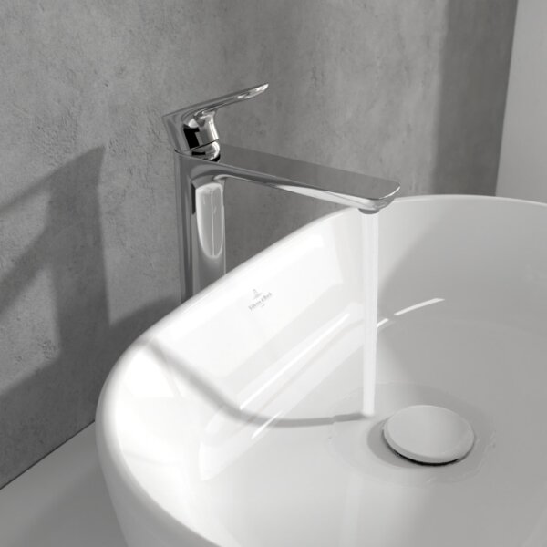 Villeroy & Boch TVW10410511061 - Umyv baterie + výpusť O.NOVO 29,5 cm lesk chrom
