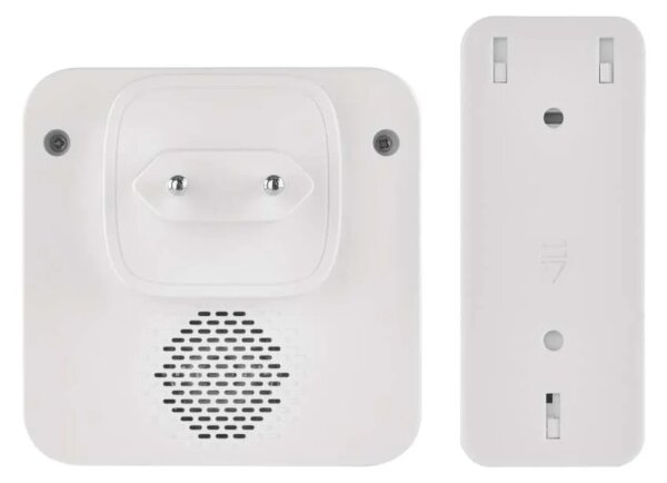 Bezdrátový zvonek do zásuvky GoSmart 230V + 1xCR2032 bílá Wi-Fi