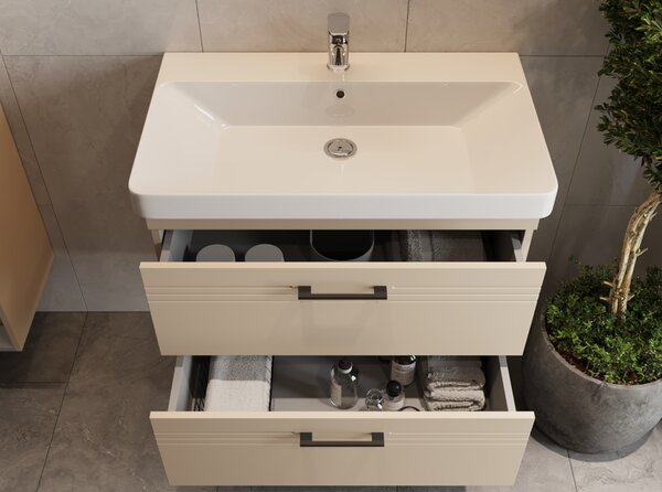 Lavedo Melony Beige 80 koupelnová skříňka s umyvadlem