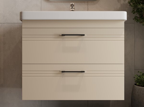 Lavedo Melony Beige 80 koupelnová skříňka s umyvadlem