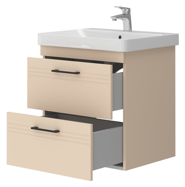 Lavedo Melony Beige 60 koupelnová skříňka s umyvadlem
