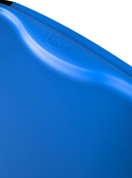 BELLI e FORTI s.r.l. Belli E Forti koš na tříděný odpad RECYCLING, černý, plast, modré víko, 50 L