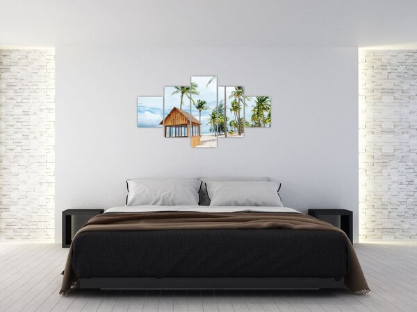 Obraz - Pláž (125x70 cm)