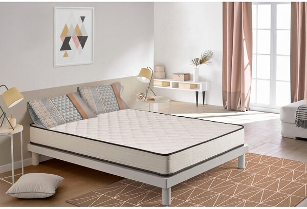 Středně tvrdá/extra tvrdá pěnová oboustranná matrace 200x200 cm Slim Max – Moonia