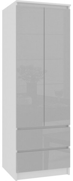 Skříň STAR S60 2D 2SZ - metalic