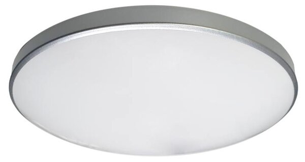 Stropní svítidlo ESLA bílá/stříbrná, průměr 30 cm