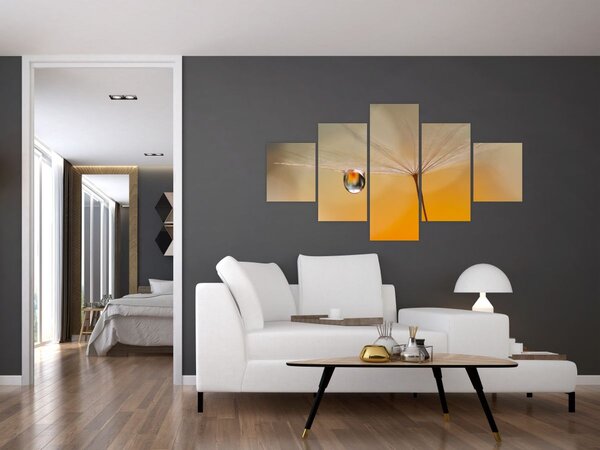 Obraz - Makro květu (125x70 cm)