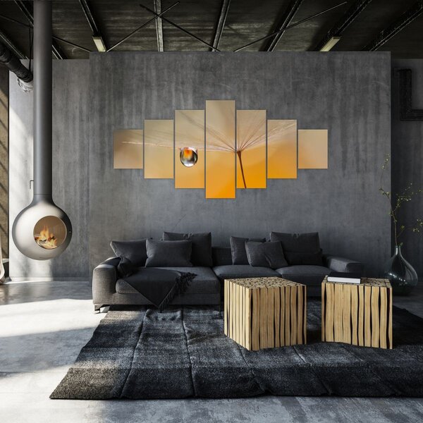 Obraz - Makro květu (210x100 cm)