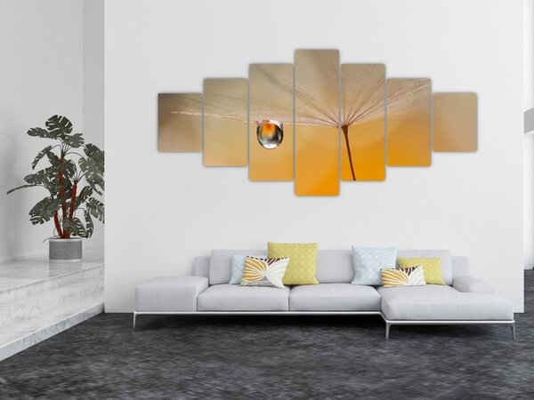 Obraz - Makro květu (210x100 cm)