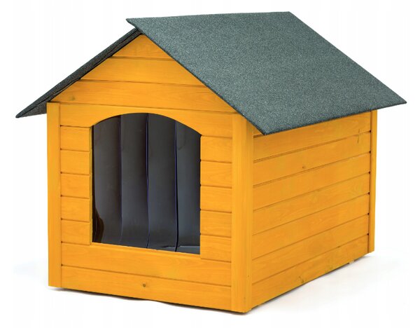 Zateplená bouda pro velikost psa. XL - 113 cm x 90 cm x 89 cm Pine
