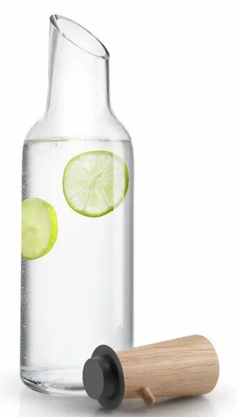 EVA SOLO Skleněná karafa Wood Stopper - 1 l ESL261
