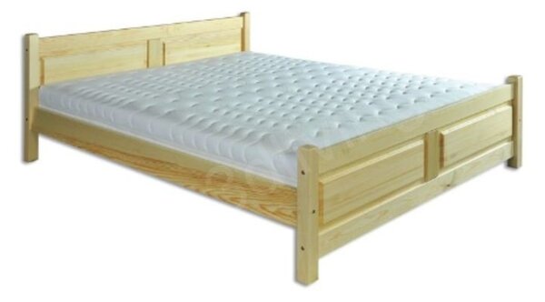 Drewmax Dřevěná postel 120x200 LK115 ořech