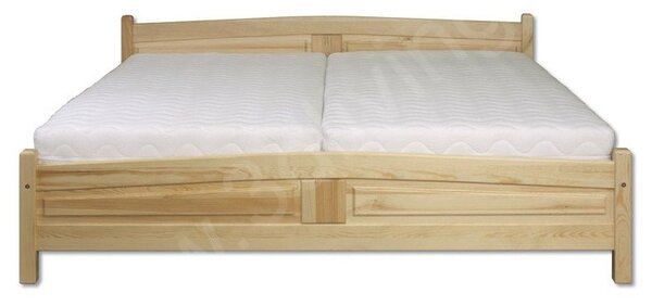 Drewmax Dřevěná postel 120x200 LK104 borovice