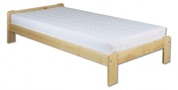 Drewmax Dřevěná postel 100x200 LK123 borovice