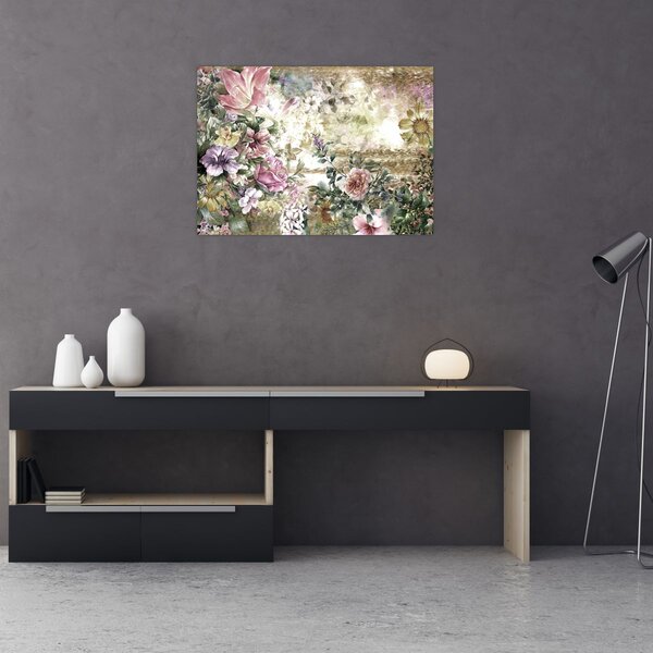 Obraz - Designové květiny (70x50 cm)