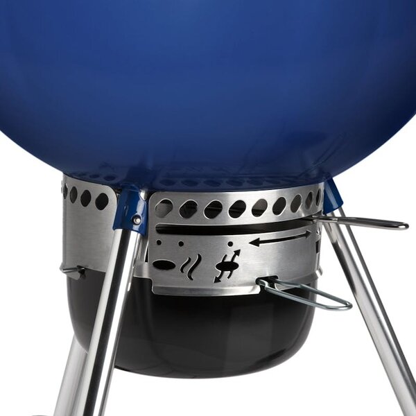 Weber Gril na dřevěné uhlí Master Touch C-5755, 57 cm - Ocean Blue