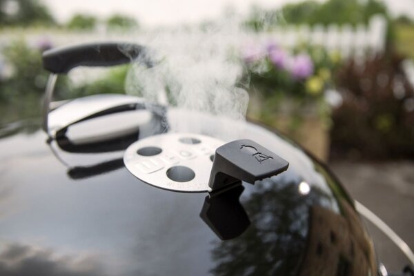 Weber Gril na dřevěné uhlí Master Touch C-5755, 57 cm - Racing Green