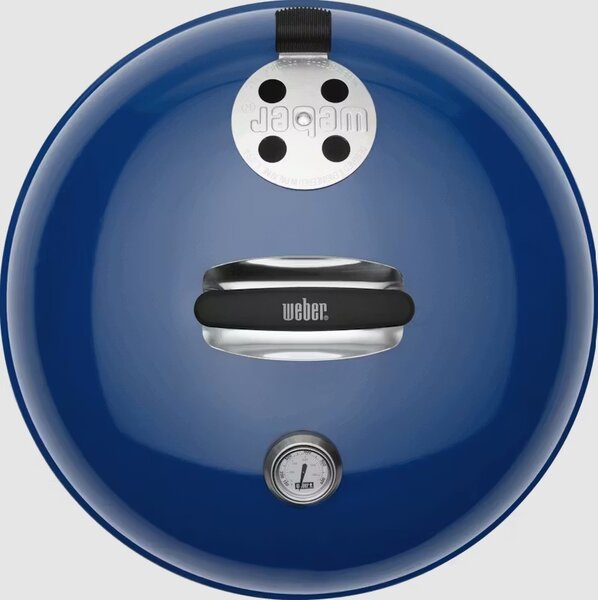 Weber Gril na dřevěné uhlí Master Touch C-5755, 57 cm - Ocean Blue