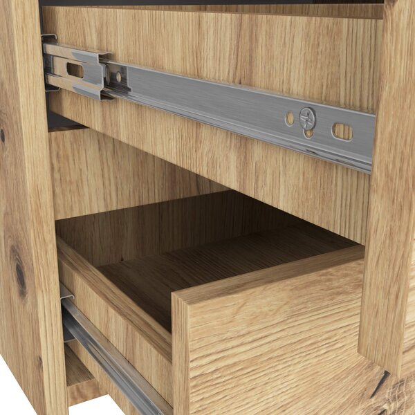 Ak furniture Komoda CL6 100 cm dub artisan