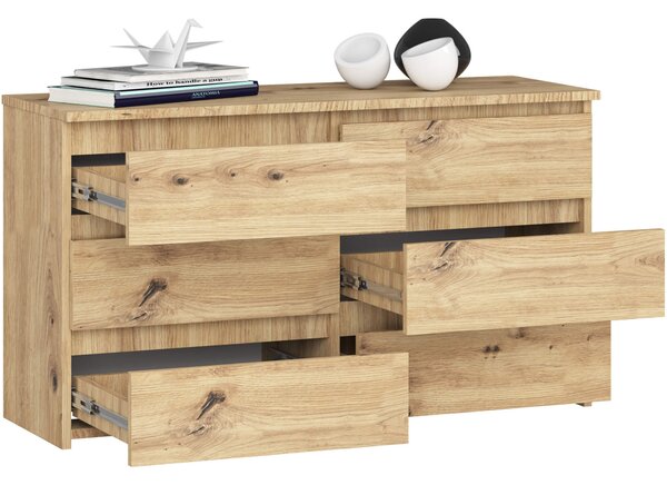 Ak furniture Komoda CL6 100 cm dub artisan