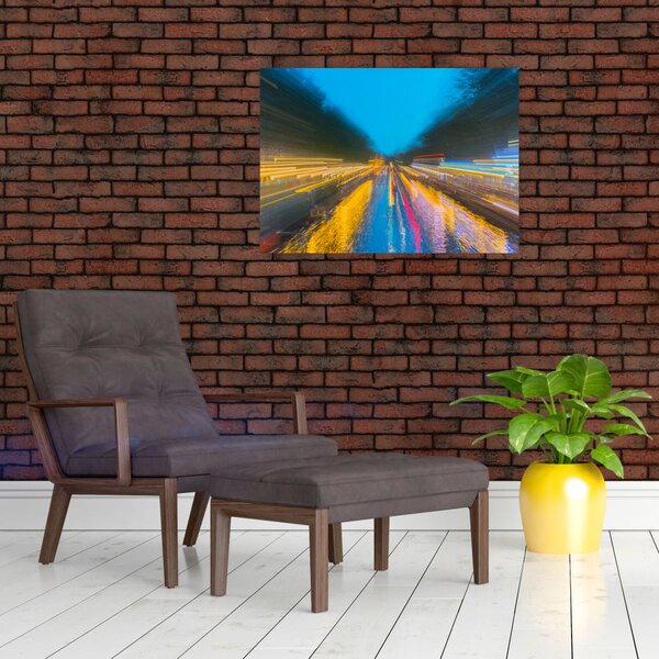 Obraz - Malba abstrakce (70x50 cm)