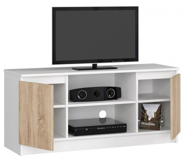 TV stolek RTV K120 bílá/dub sonoma