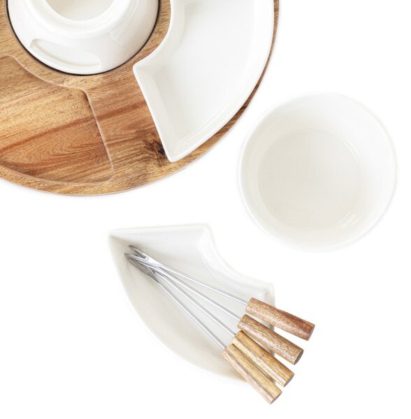 Sada na fondue MOOKA s otočným podstavcem 844169