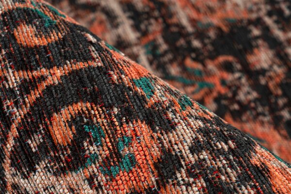 KOBEREC, 80/150 cm vícebarevná, červená - Online Only koberce & rohožky, Online Only