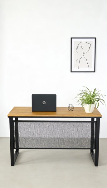 Pracovní stůl Space s masivní dubovou deskou