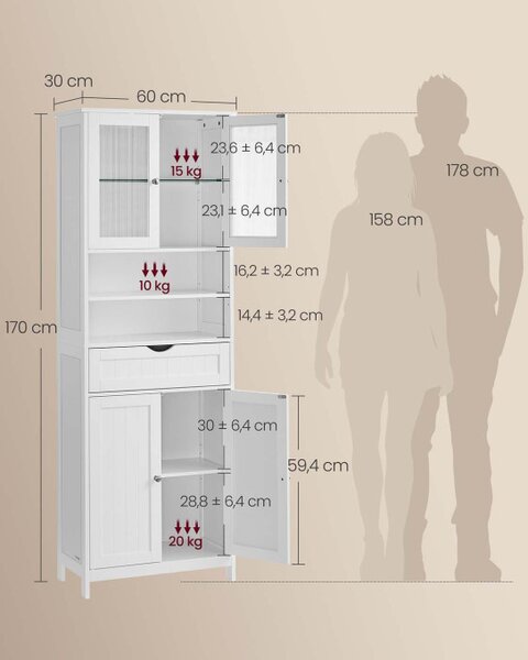 Koupelnová skříňka BBC767W03