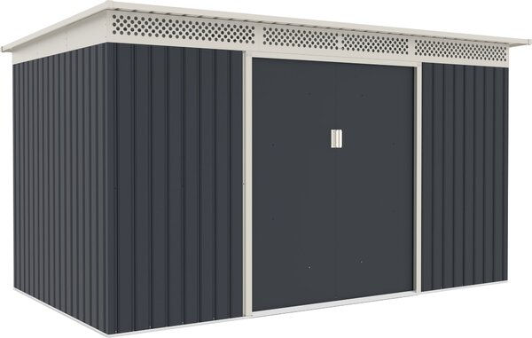 Zahradní domek G21 GRAH 700 - 340 x 206 cm, antracitový