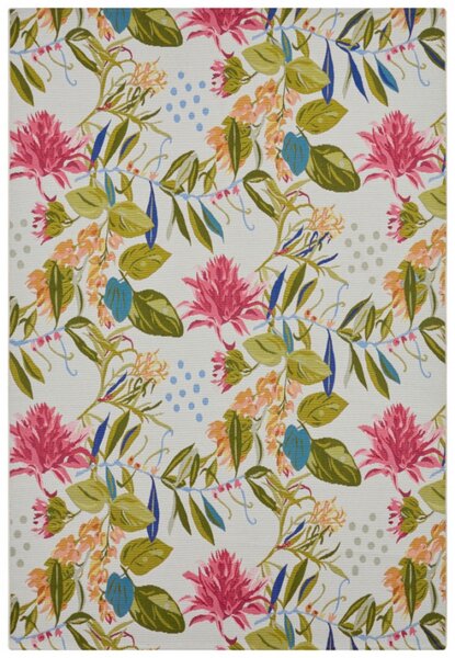 Hans Home | Kusový koberec Flair 105613 Flowers and Leaves Multicolored – na ven i na doma - 120x180