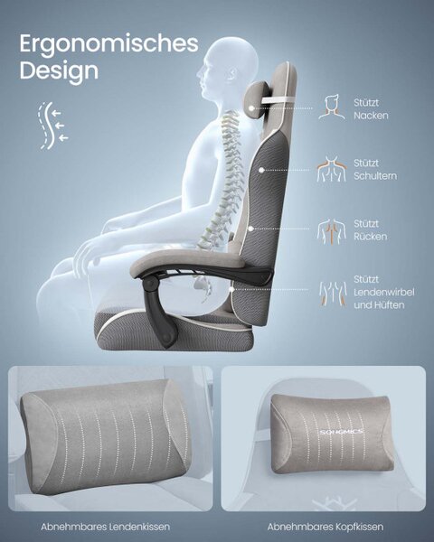 Herní židle OBG079G01 ergonomická