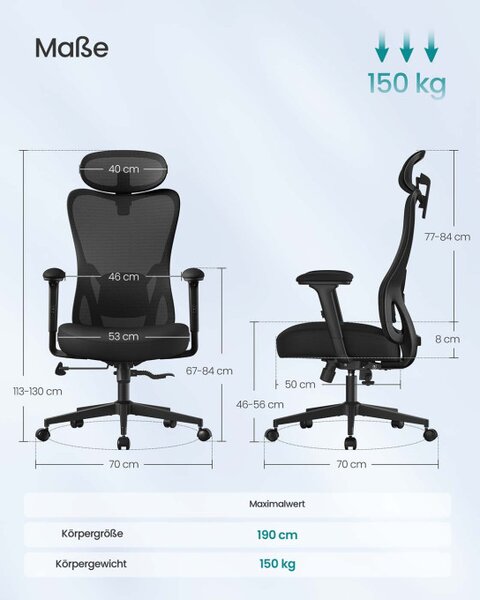 Herní židle OBN066BH01