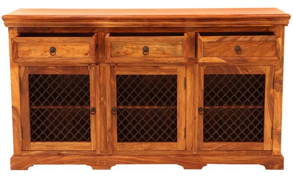 Komoda 160x90x45 Jali z indického masivu palisandr