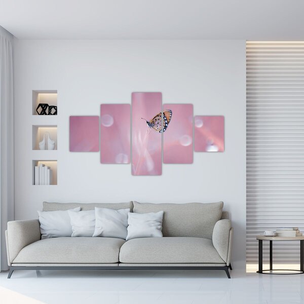 Obraz - Motýlek (125x70 cm)