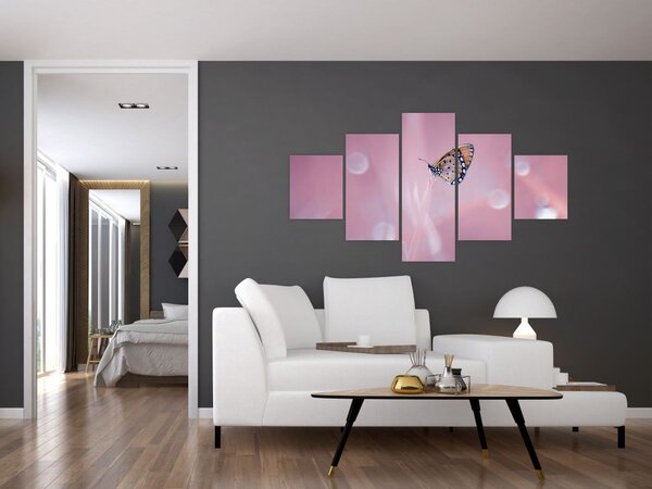 Obraz - Motýlek (125x70 cm)