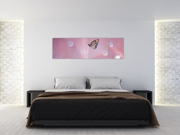 Obraz - Motýlek (170x50 cm)