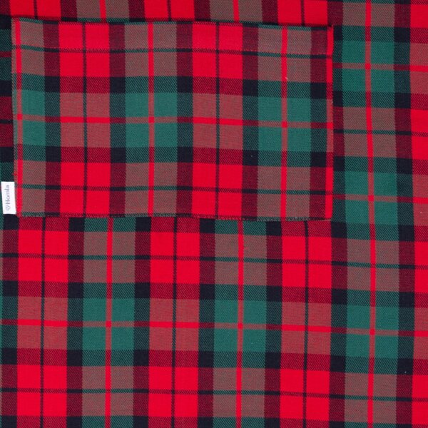 Kuchyňská zástěra TARTAN červená / zelená 944837